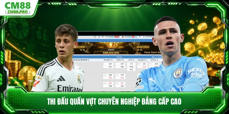 Thi đấu quần vợt chuyên nghiệp đẳng cấp cao